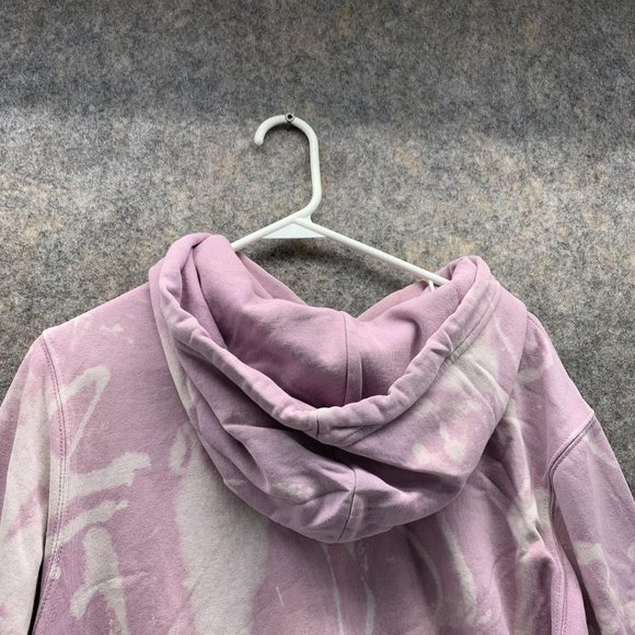 The North Face Sweater Men Small Adult Purple Hooded Pockets Drawstring Outdoors - Picture 8 of 10